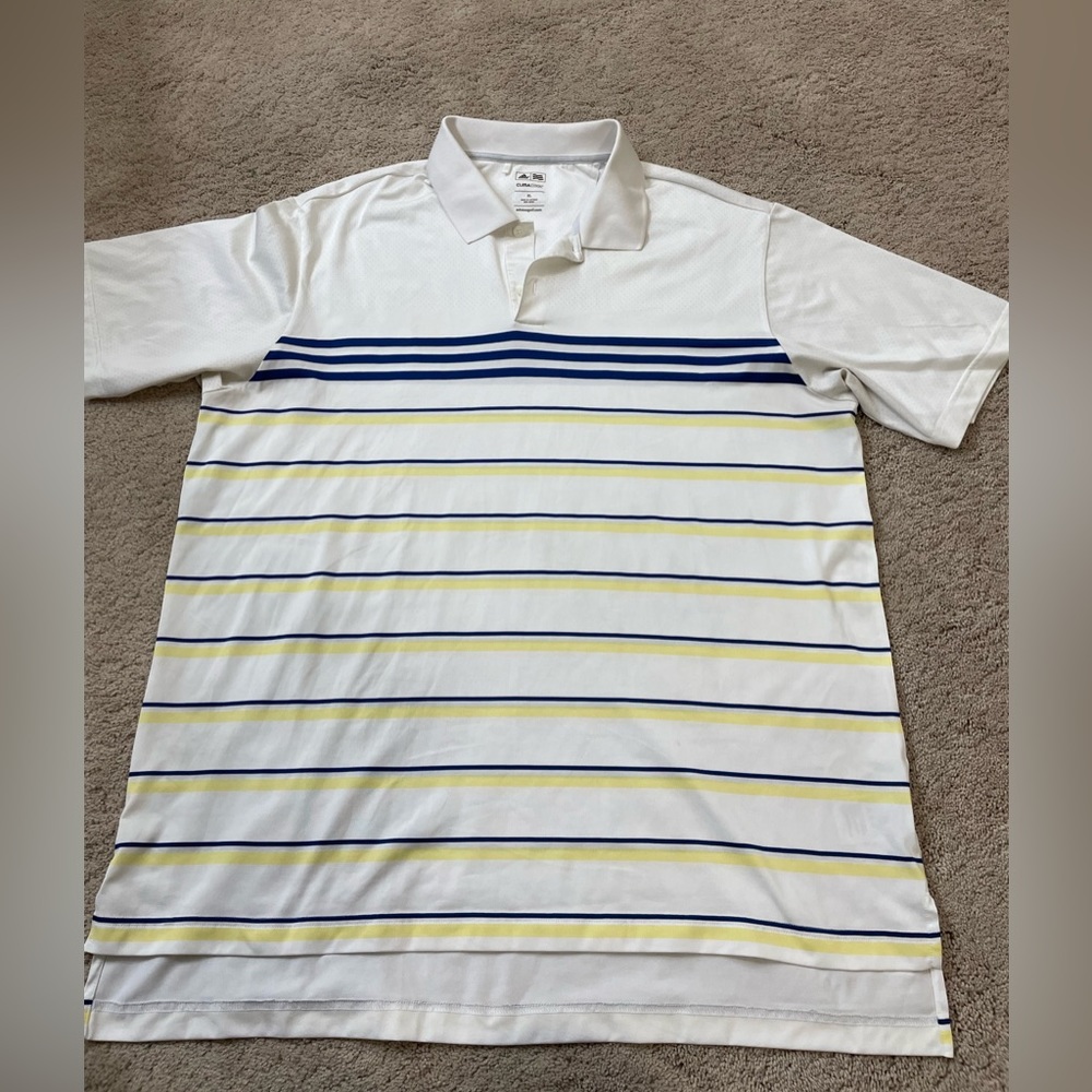 Adidas men’s golf clima cool polo shirt XL